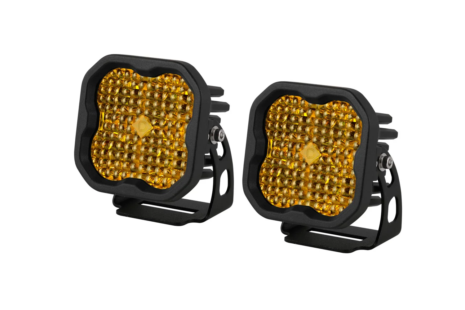 SS3 Pod - Sport - Square -Yellow - Pair - Image 3